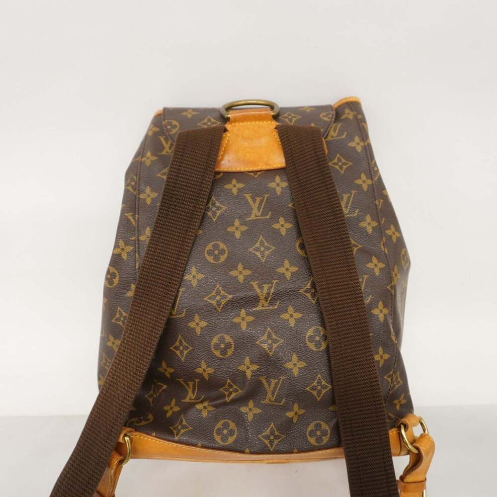 LOUIS VUITTON Authentic Brown Monogram Backpack - Picture 11 of 11